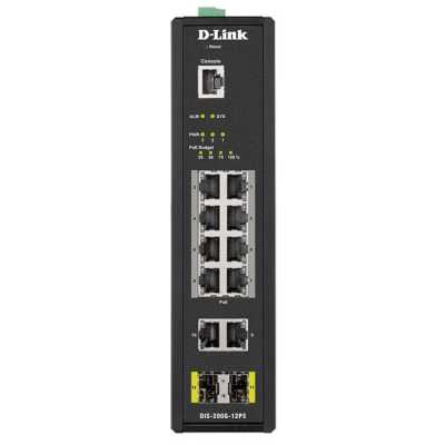 Коммутатор D-Link DIS-200G-12PS-A1A
