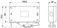 Phoenix contact 2800763 D-LAN-CAT.5-HC Устройство защиты от перенапряжений