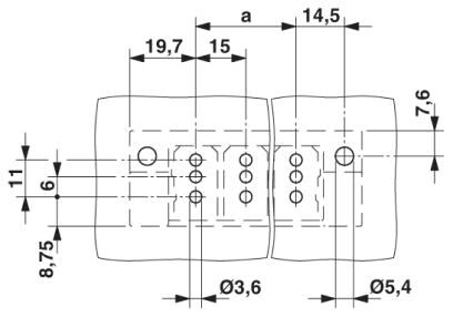 Phoenix contact 1793587 IPCV 35 HC/ 5-GF-15,00 Разъем печатной платы