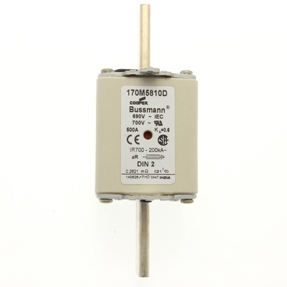 170M5810D Быстрый предохранитель 500A 690V aR DIN 2 HSDNH