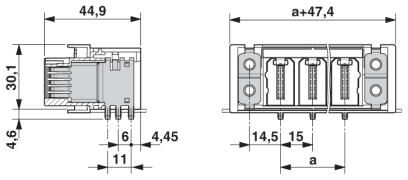 Phoenix contact 1784994 DFK-IPC 35 HC/ 5-GF-15,00 Разъем печатной платы