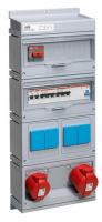 ABB 2CMA168984R1000 Бокс MPR32/1MS с розетками в сборе, IP44, пластик