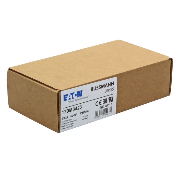 170M3423 Быстрый предохранитель 630A 690V 1*BN/50 AR UC