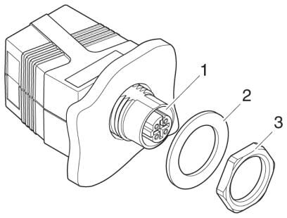 Phoenix contact 1404549 VS-BH-M12FSX-10G-RJ45/180 Проходной компонент для электротехнического шкафа