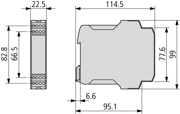 118700 Реле безопасности двухканальное, 24 V DC, 24 V AC, 50/60 Hz (ESR5-NO-21-24VAC-DC)