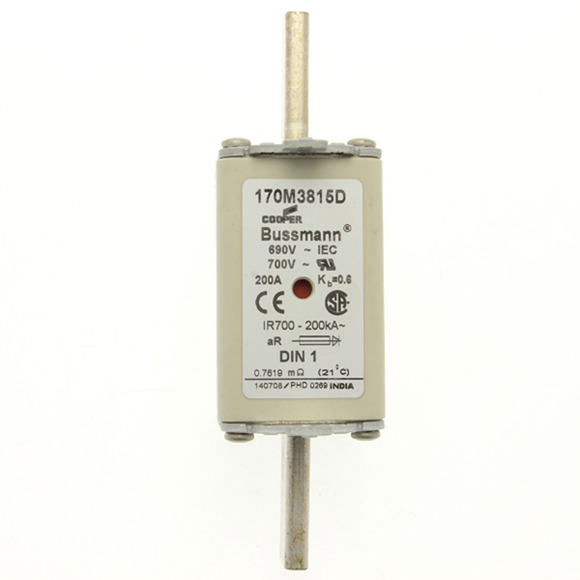 170M3815D Быстрый предохранитель 200A 690V aR DIN 1 HSDNH