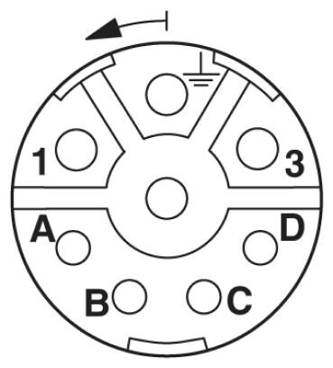 Phoenix contact 1620424 K-7E - OE/2,0-D03/M23 FK Кабельный штекер, пластиковая заливка