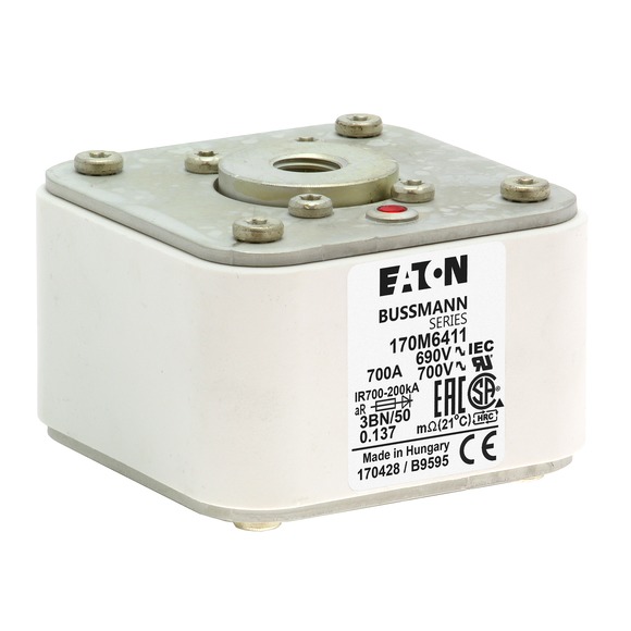 170M6411 Быстрый предохранитель 700A 690V 3BN/50 AR UC