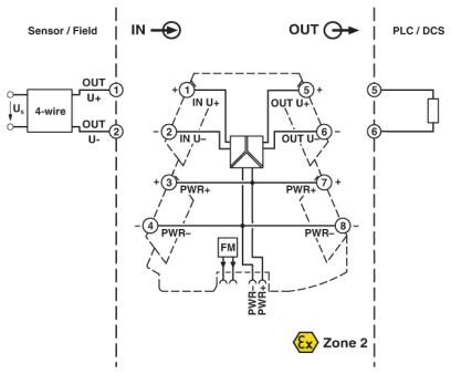 Phoenix contact 2902042 MINI MCR-2-U-U Разделительные усилители
