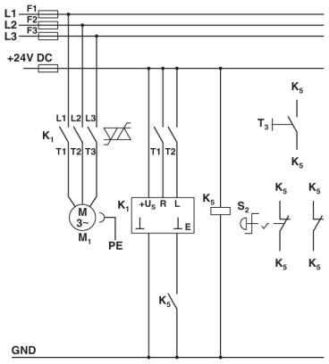 Phoenix contact 2900561 ELR H5-ES-SC- 24DC/500AC-9 Гибридный пускатель
