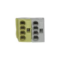 Schneider Electric MTN689702 РАЗВЕТВИТЕЛЬНЫЙ ЗАЖИМ,ЖЕЛТ/БЕЖЕВЫЙ 50шт.