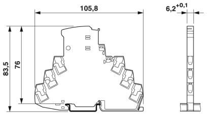 Phoenix contact 2906731 TTC-6-2-HC-M-24DC-PT-I Устройство защиты от перенапряжений