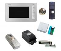 Комплект PZ2S1-CTV-M400 (замок+считыватель touch memory+вызывная панель)