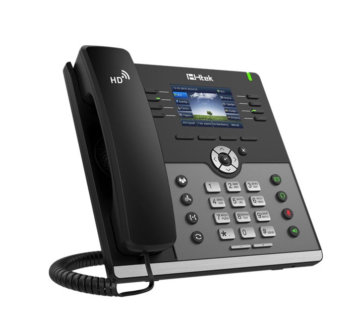 Htek UC924E RU - стационарный IP-телефон