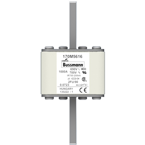 170M5618 Быстрый предохранитель 1250A 600V 2FU/90 AR UC