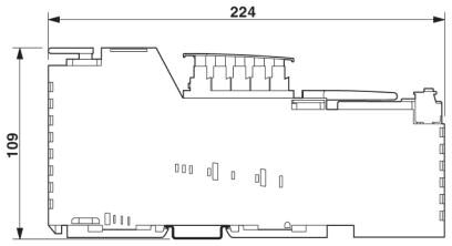 Phoenix contact 2727352 IB IL 400 ELR 1-3A Клеммы Inline