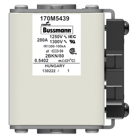 170M5439 Быстрый предохранитель 280A 1250V 2BKN/80 AR