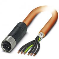 Phoenix contact 1414919 SAC-6P- 5,0-PUR/M12FSM PE SH Силовой кабель