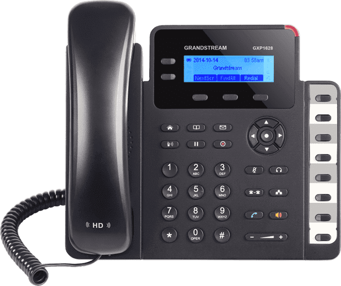 Grandstream GXP1628 - стационарный IP-телефон с BLF-клавишами
