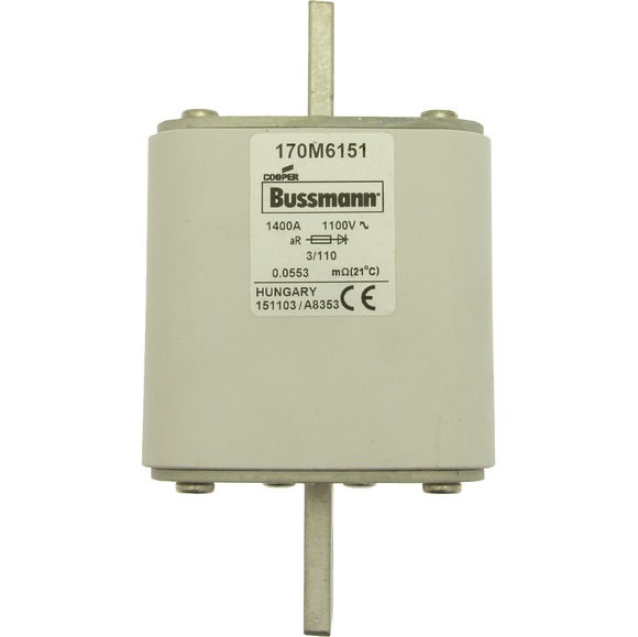 170M6150 Быстрый предохранитель 1250A 1100V 3/110 AR