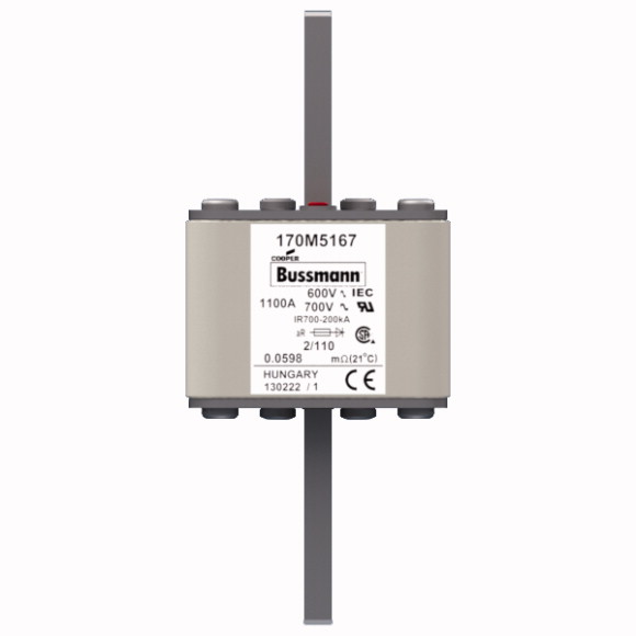 170M5167 Быстрый предохранитель 1100A 600V 2/110 AR UC