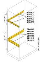 ABB EB0880 Профиль L=800 H=100 для монтажа аксессуаров(2шт)