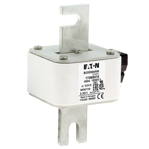 170M8616 Быстрый предохранитель 400A 1000V 3KN/110 AR UR