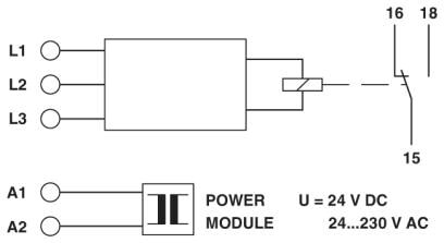 Phoenix contact 2866051 EMD-SL-3V-400 Контрольное реле