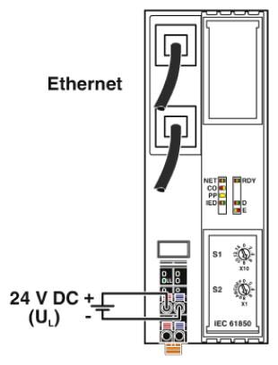 Phoenix contact 2701457 AXL F BK SAS Устройство сопряжения с шиной