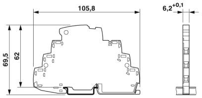 Phoenix contact 2906798 TTC-6-1X2-24DC-UT Устройство защиты от перенапряжений
