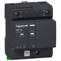 Schneider Electric 16330 PRD1 25r ОПН ПОЛЮС И НЕЙТРАЛЬ КЛАСС 1+2 СО СМЕННЫМИ КАРТРИДЖАМИ
