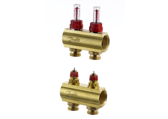 088U0522 Распределительный коллектор типа Danfoss FHF-2F