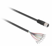 Schneider Electric XZCPB44P14L5 КАБЕЛЬ С КОННЕКТОРОМ М12, 5М, 30 В