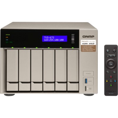 Сетевое хранилище Qnap TVS-673e-8G