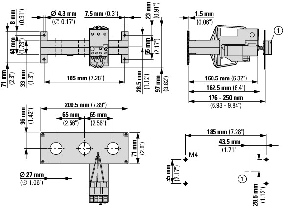 50075 ZW7-630 Реле перегрузки MOELLER / EATON (арт.050075)