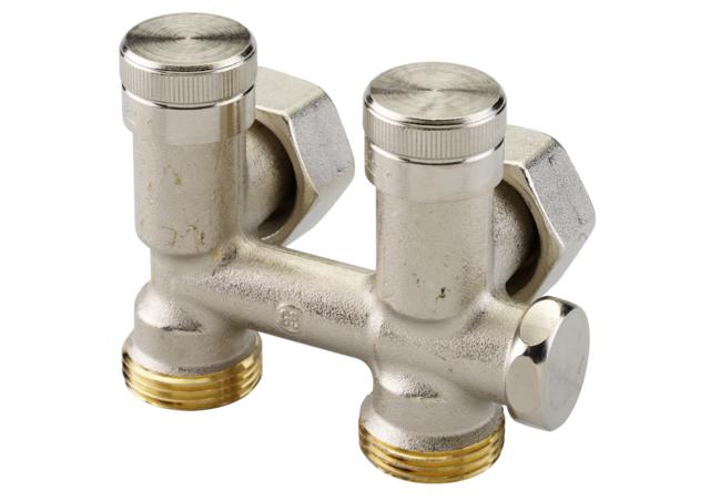 003L0283 Запорно-присоединительный клапан Danfoss RLV-K 3/4''x3/4'' угловой