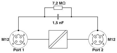 Phoenix contact 2902985 FL ISOLATOR  100-M12 Разделитель сетей