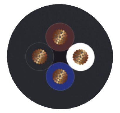 Phoenix contact 1501692 SAC-4P-100,0-PUR/0,25 Бухта кабеля