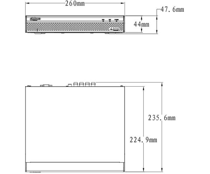 Dahua DHI-XVR4104HS-S2